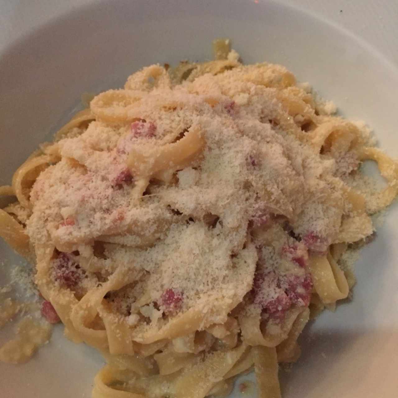 fetuchini carbonara 