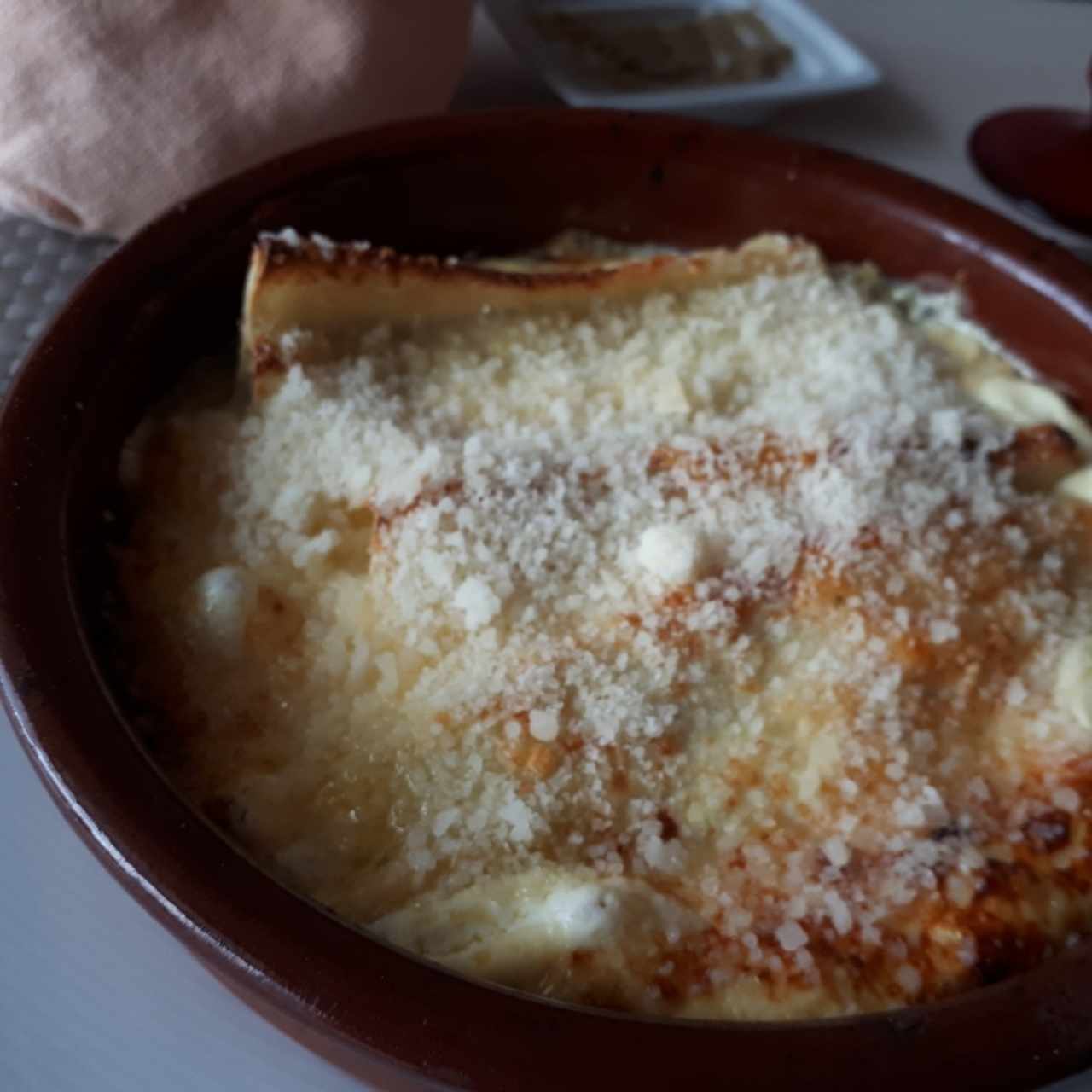 canelones rellenos de espinacas y ricotta