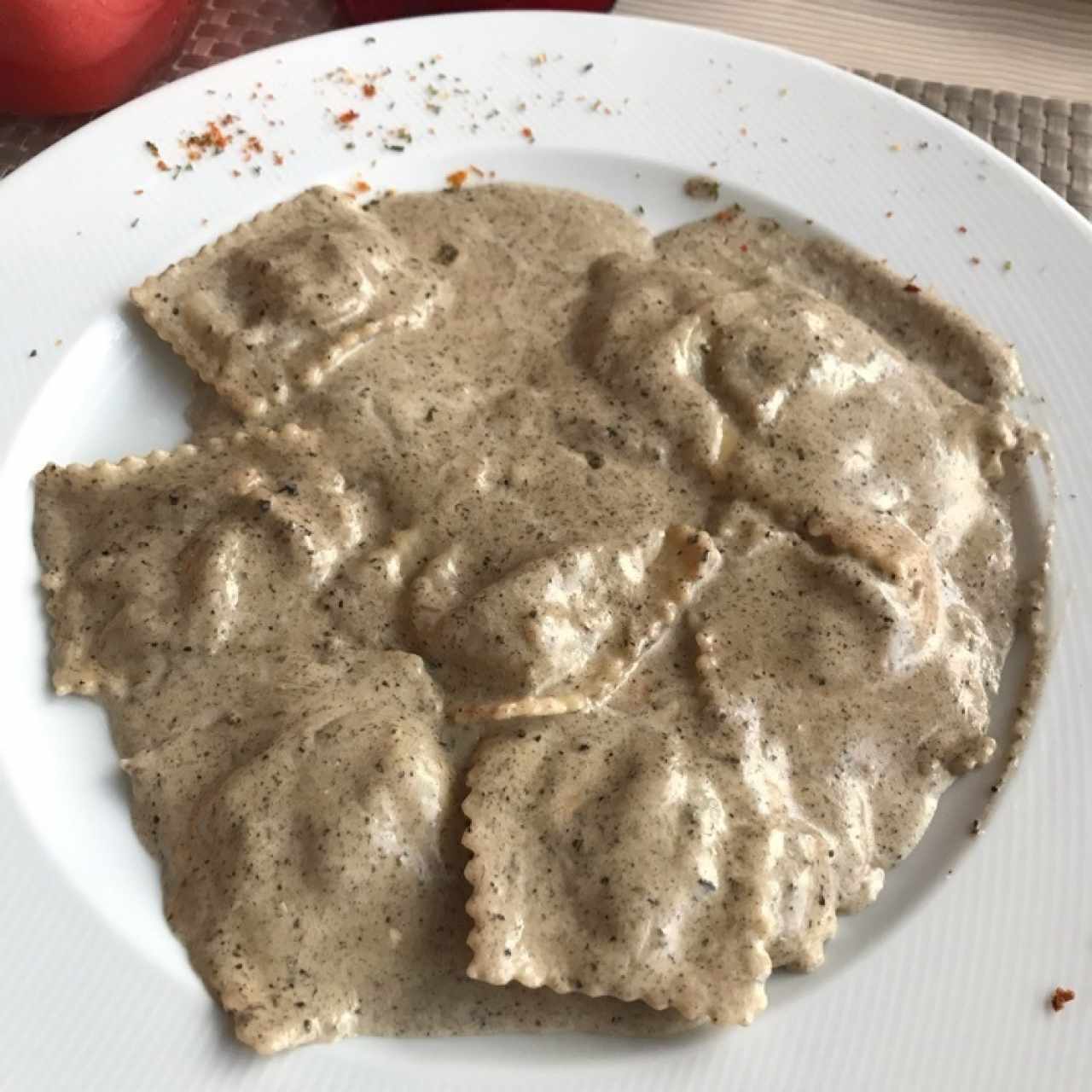 Raviolis funghi