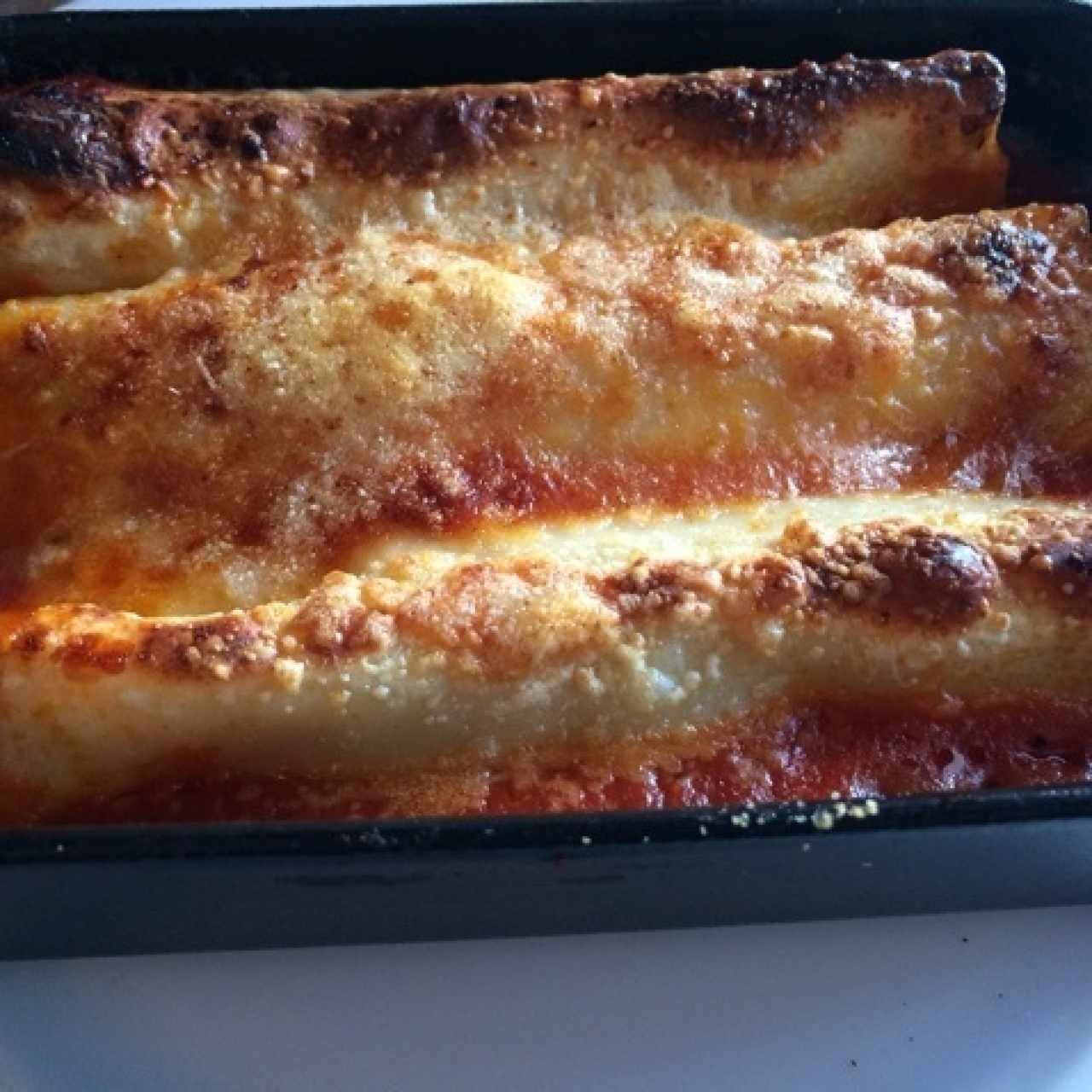 Pastas especiales - Cannelloni rossini