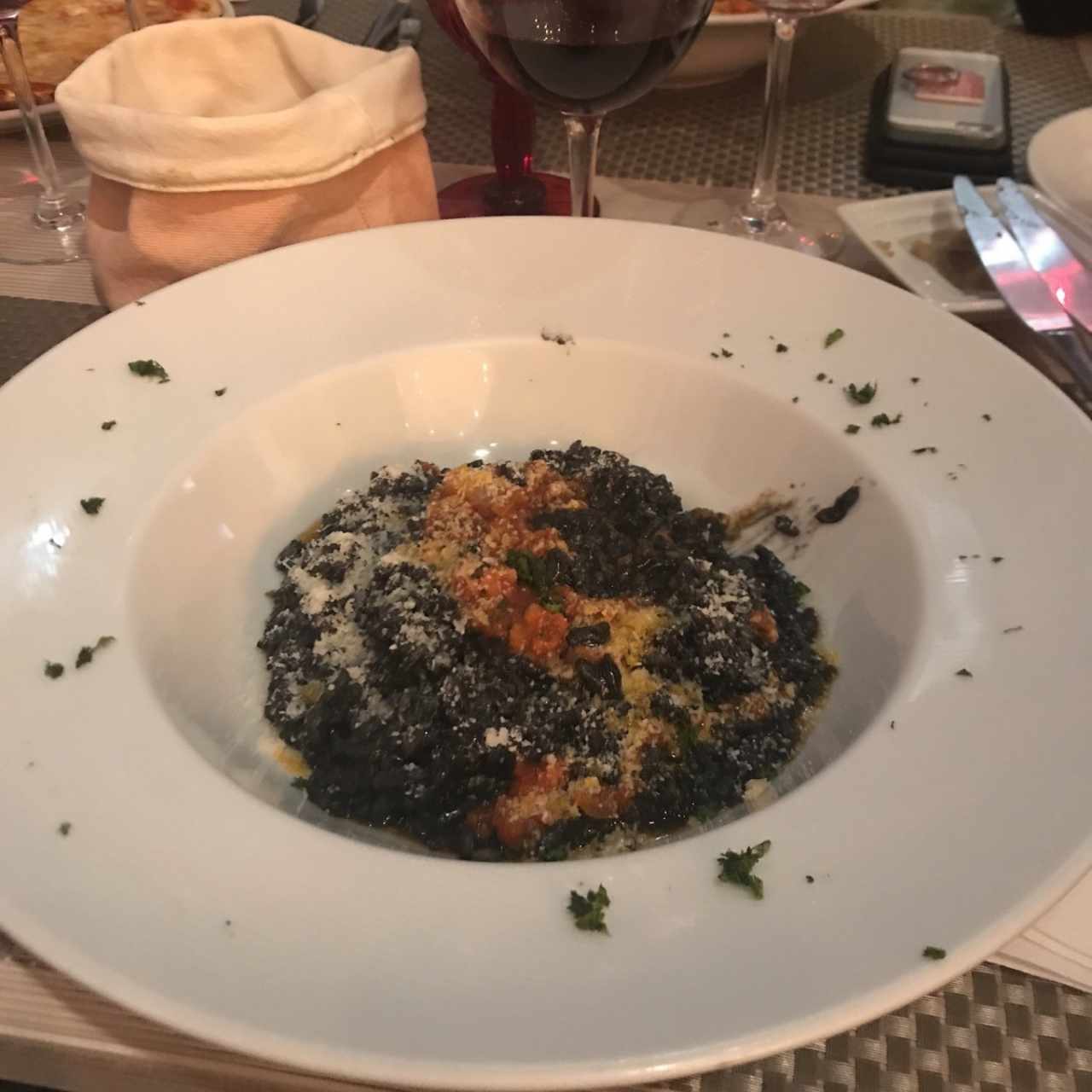 Risotto Neron Di Sepia