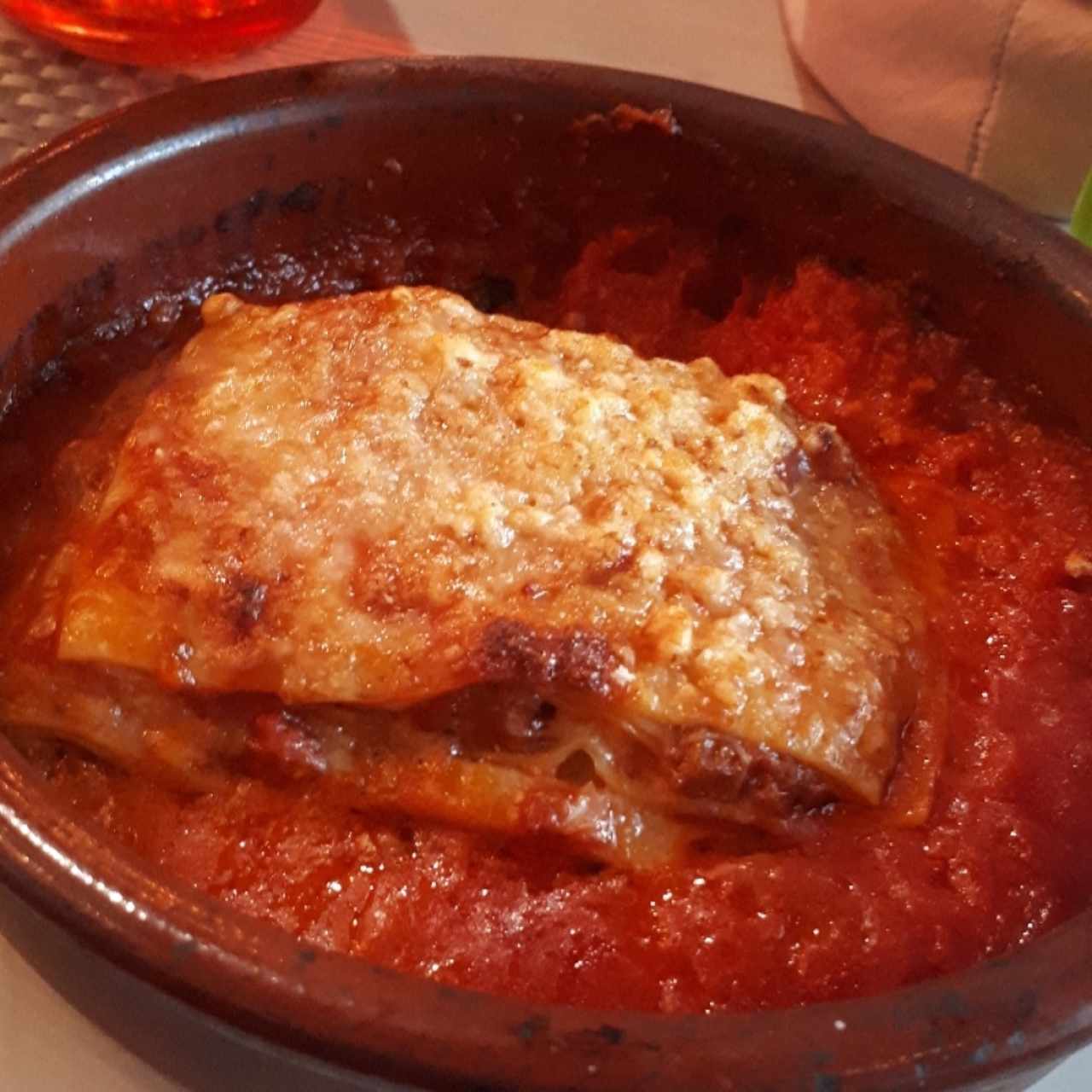 lasagna de carne