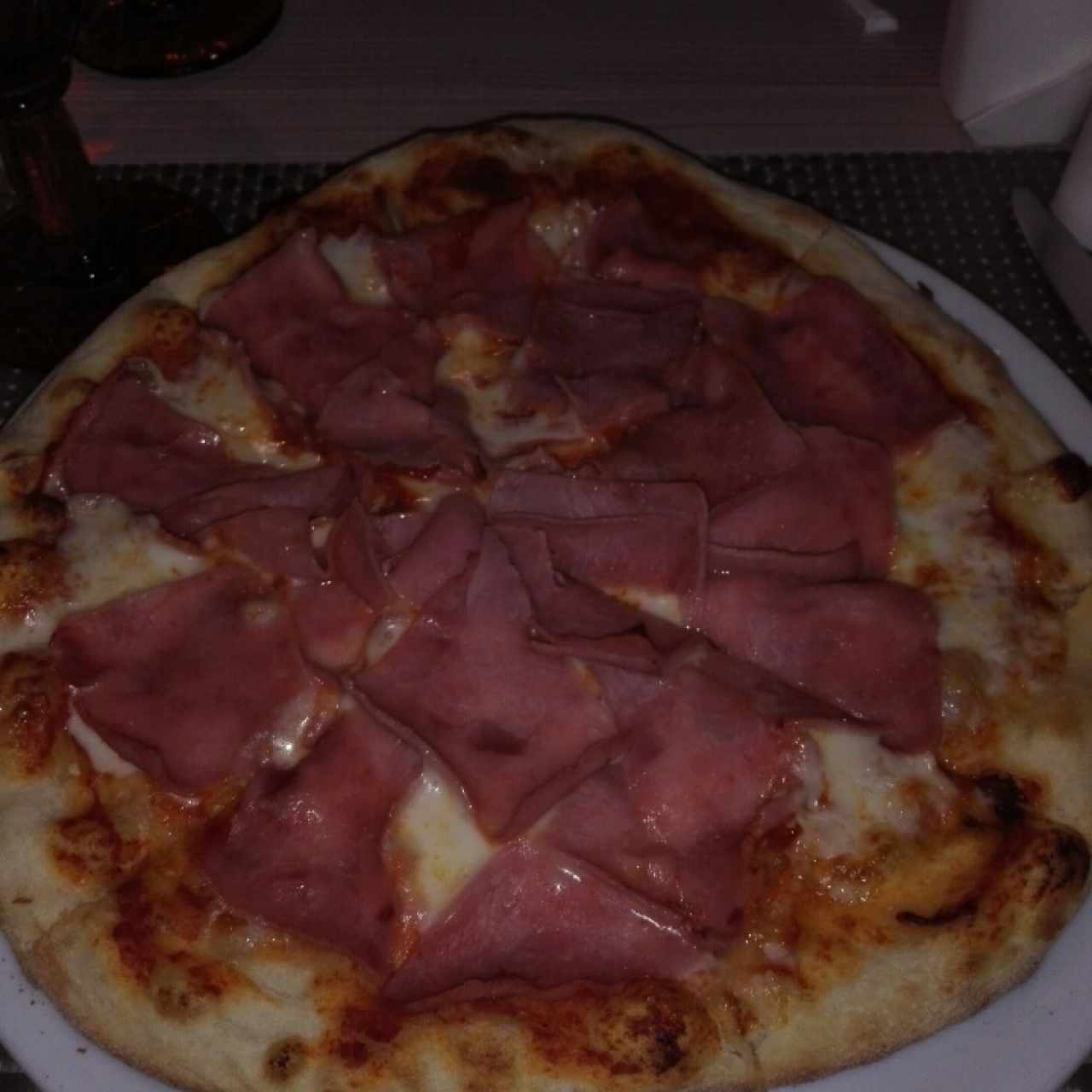 pizza Jamón cocido