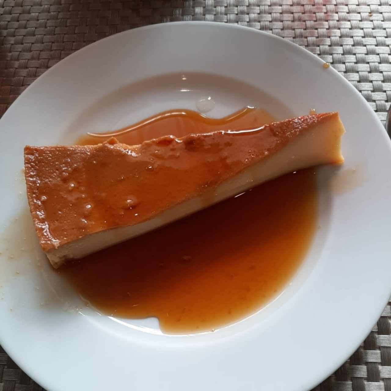 flan de caramelo