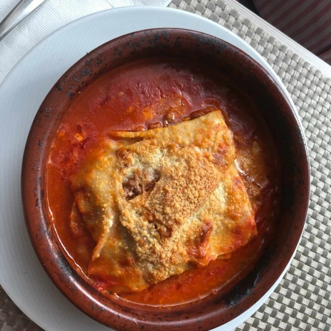 lasagña de carne al pomodoro