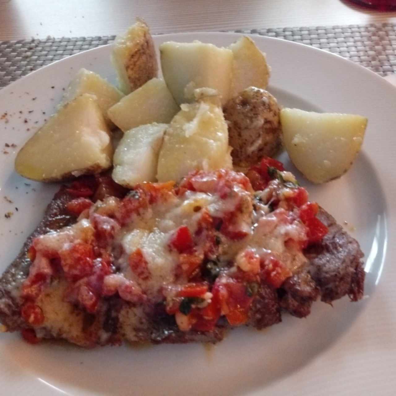 Filete de Res avla Pizzaiola