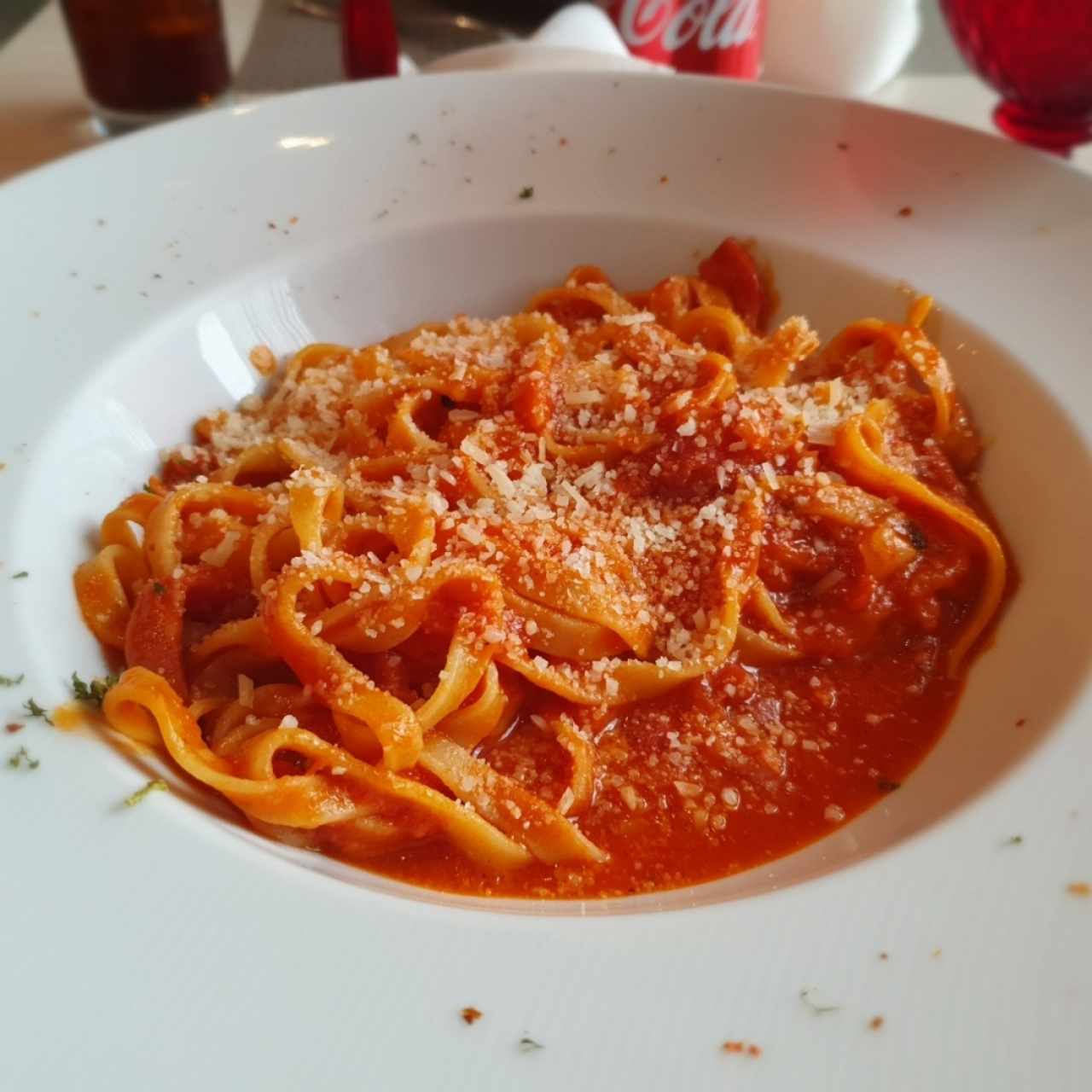 Fetuccini Amatriciana