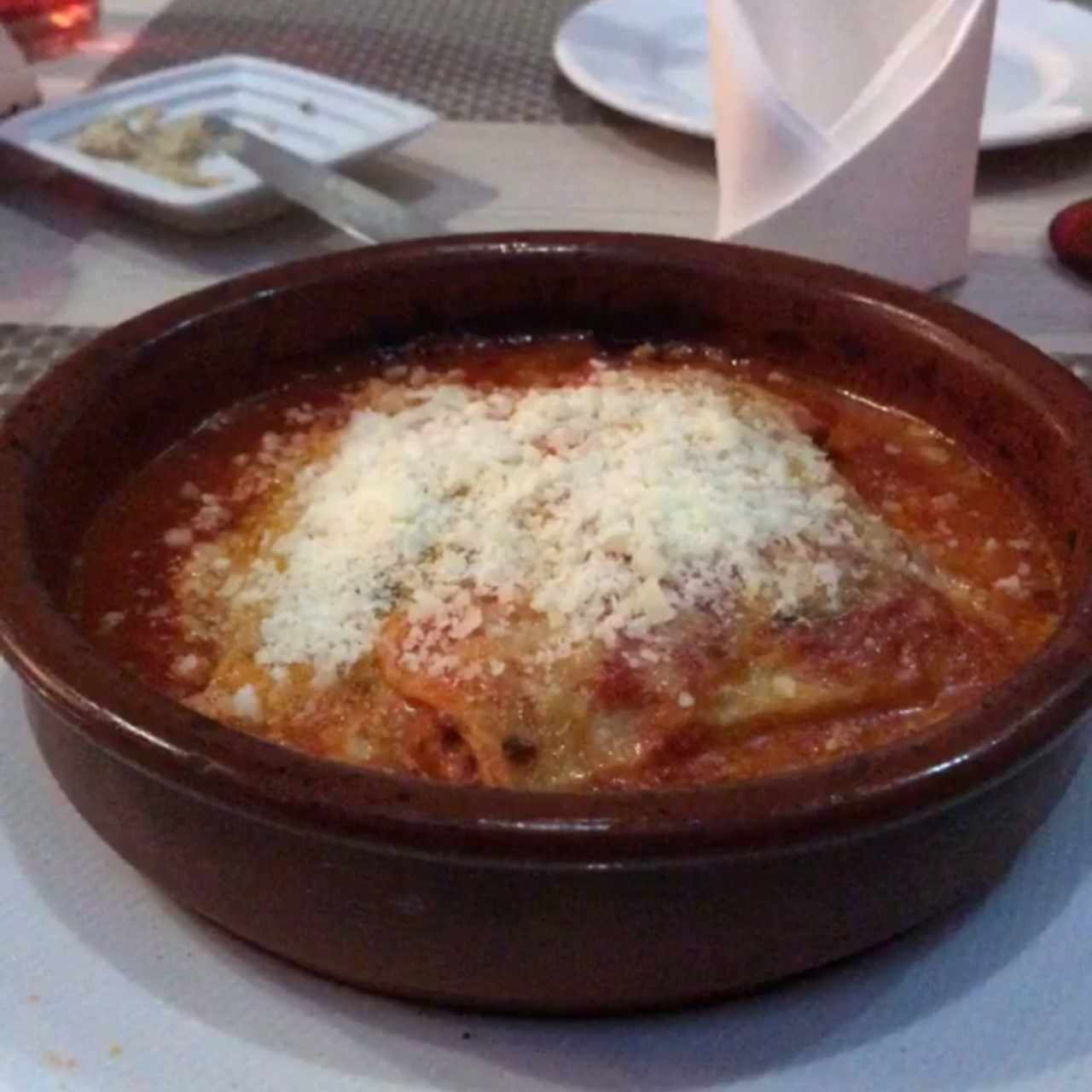 lasagna de carne