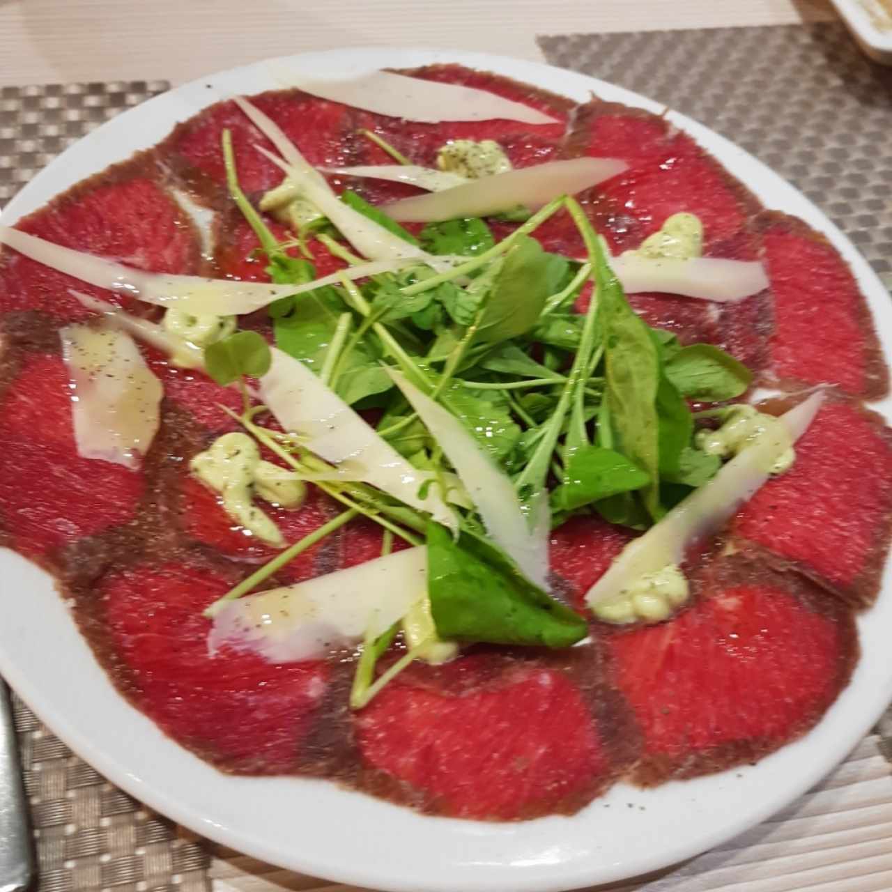 Carpaccio Di Manzo