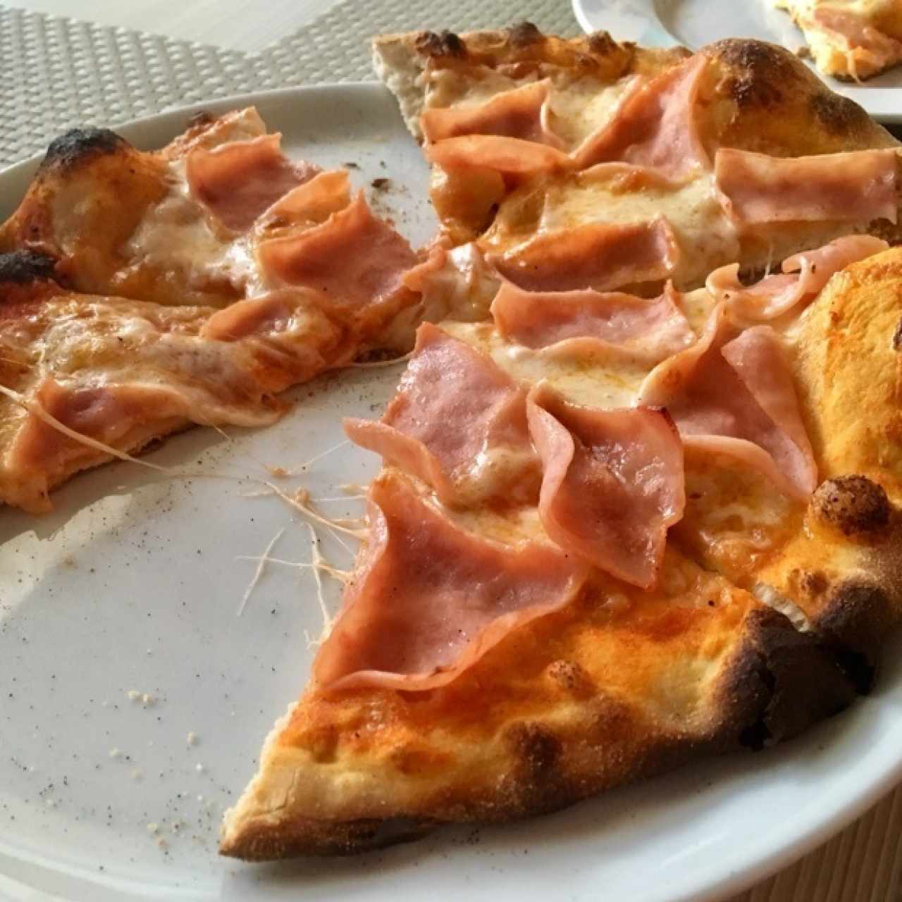 pizza Jamon y Queso 