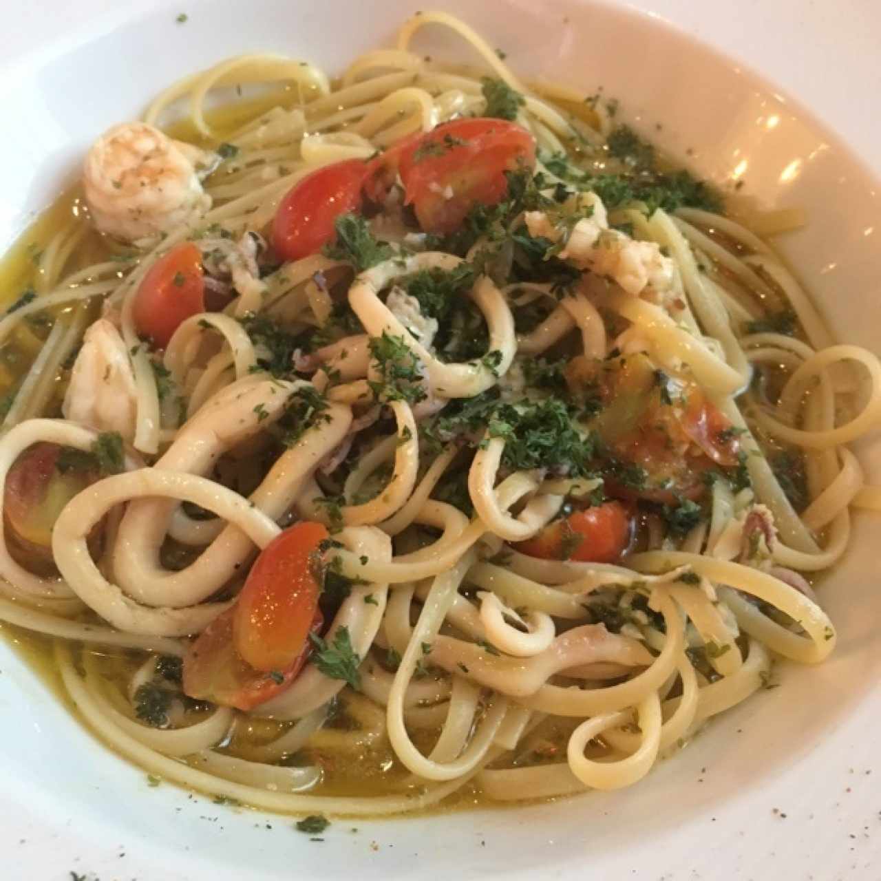 Linguini frutti di mare