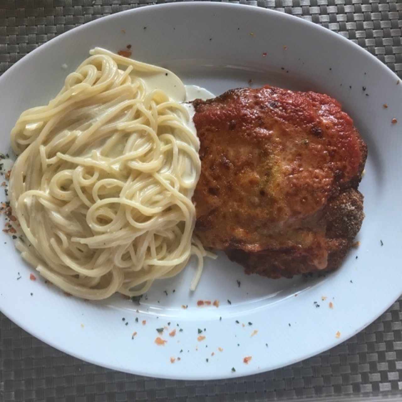 Secondi piatti - Pollo alla parmigiana