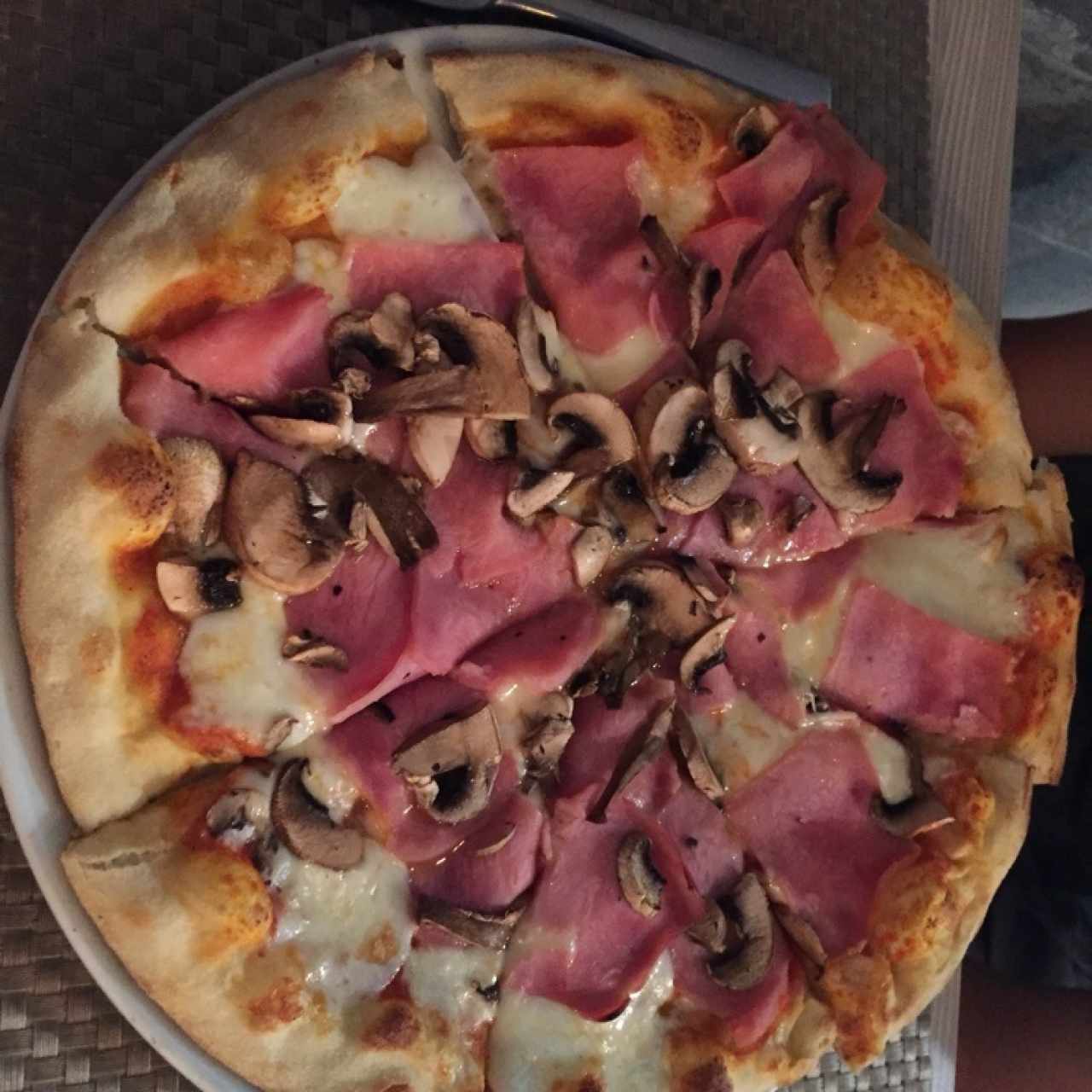Pizza Prossciutto-Funghi