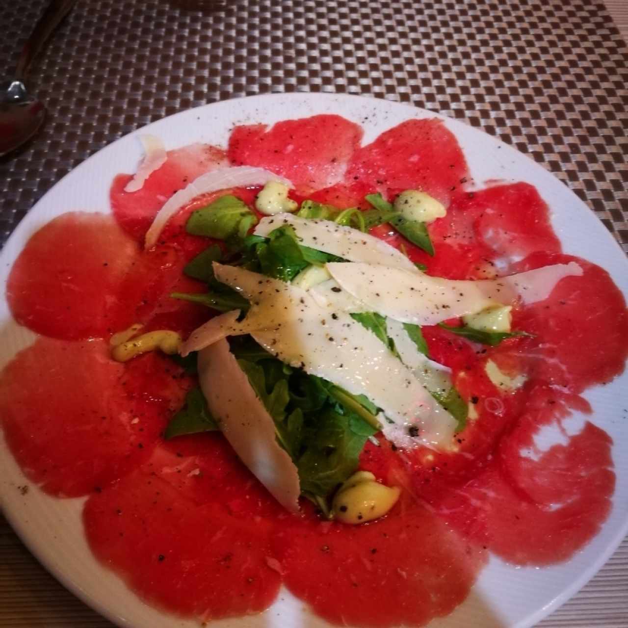 Antipasti - Carpaccio di manzo