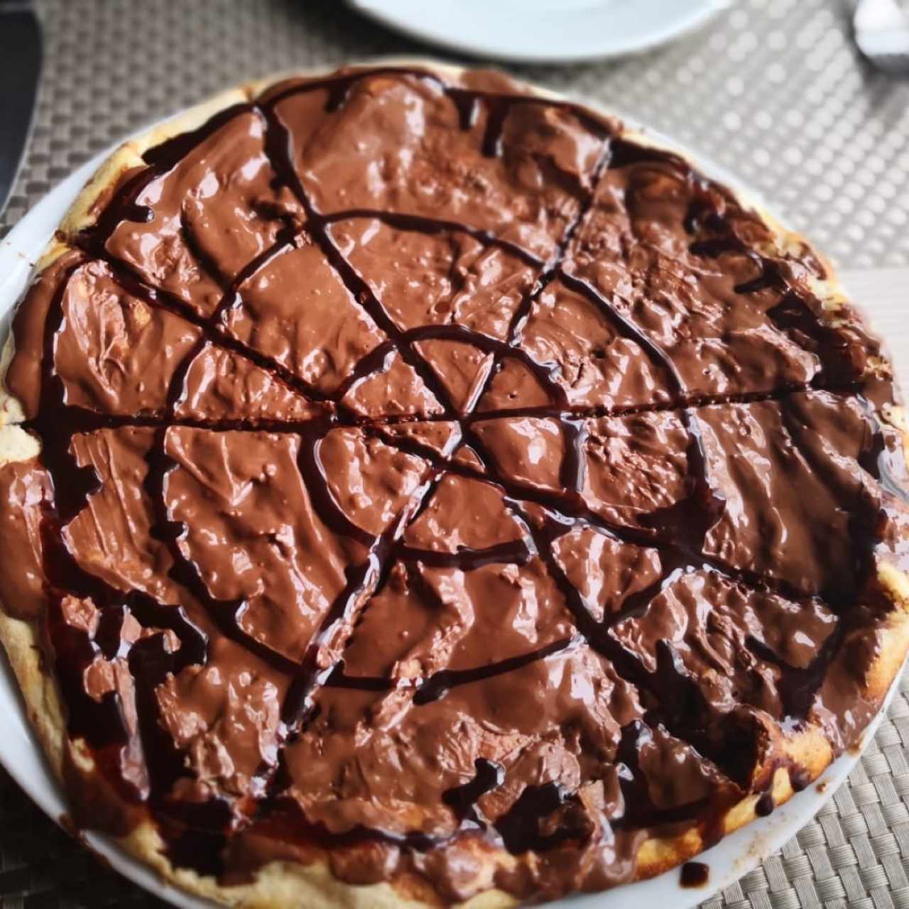 Pizza de nutella