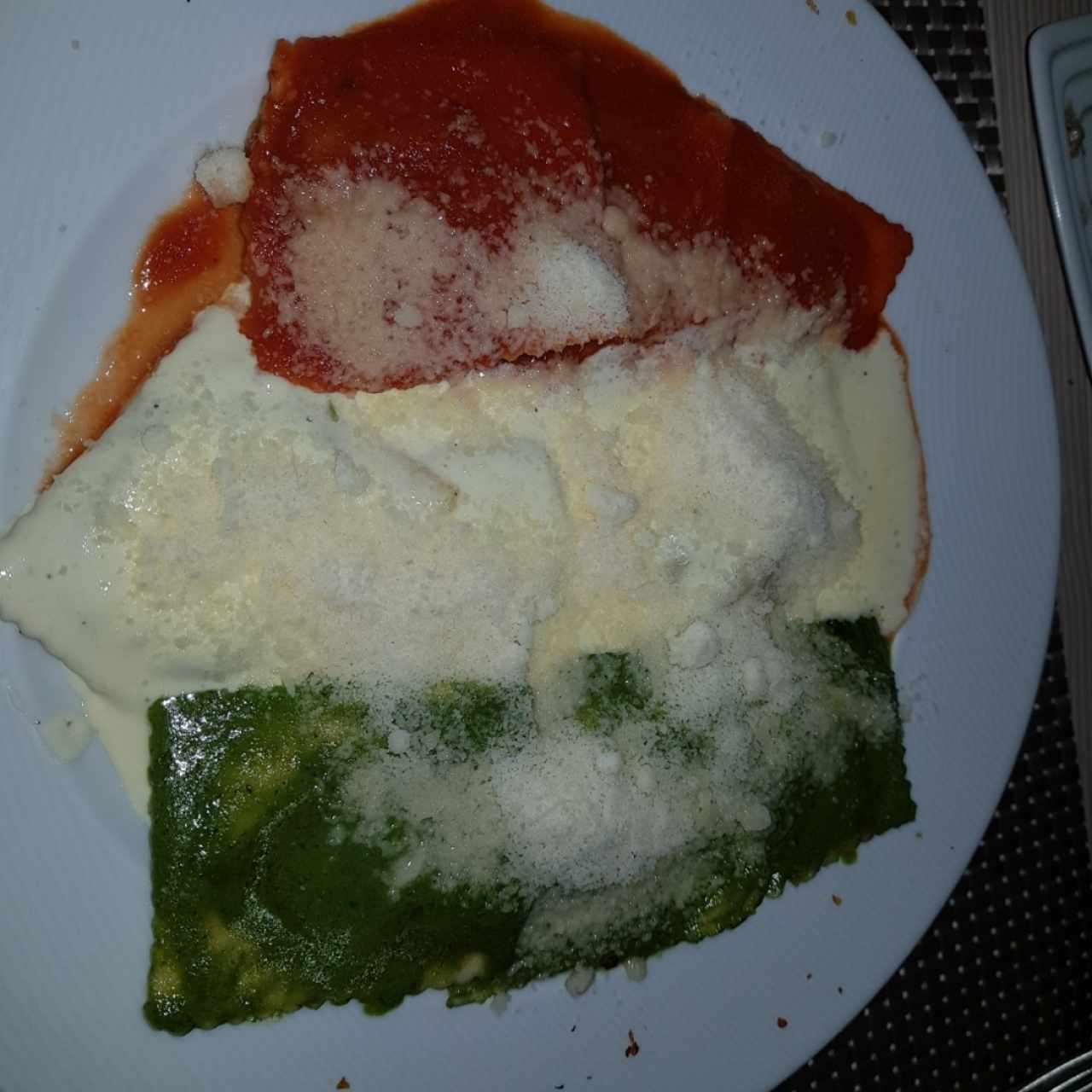 trio de ravioli 