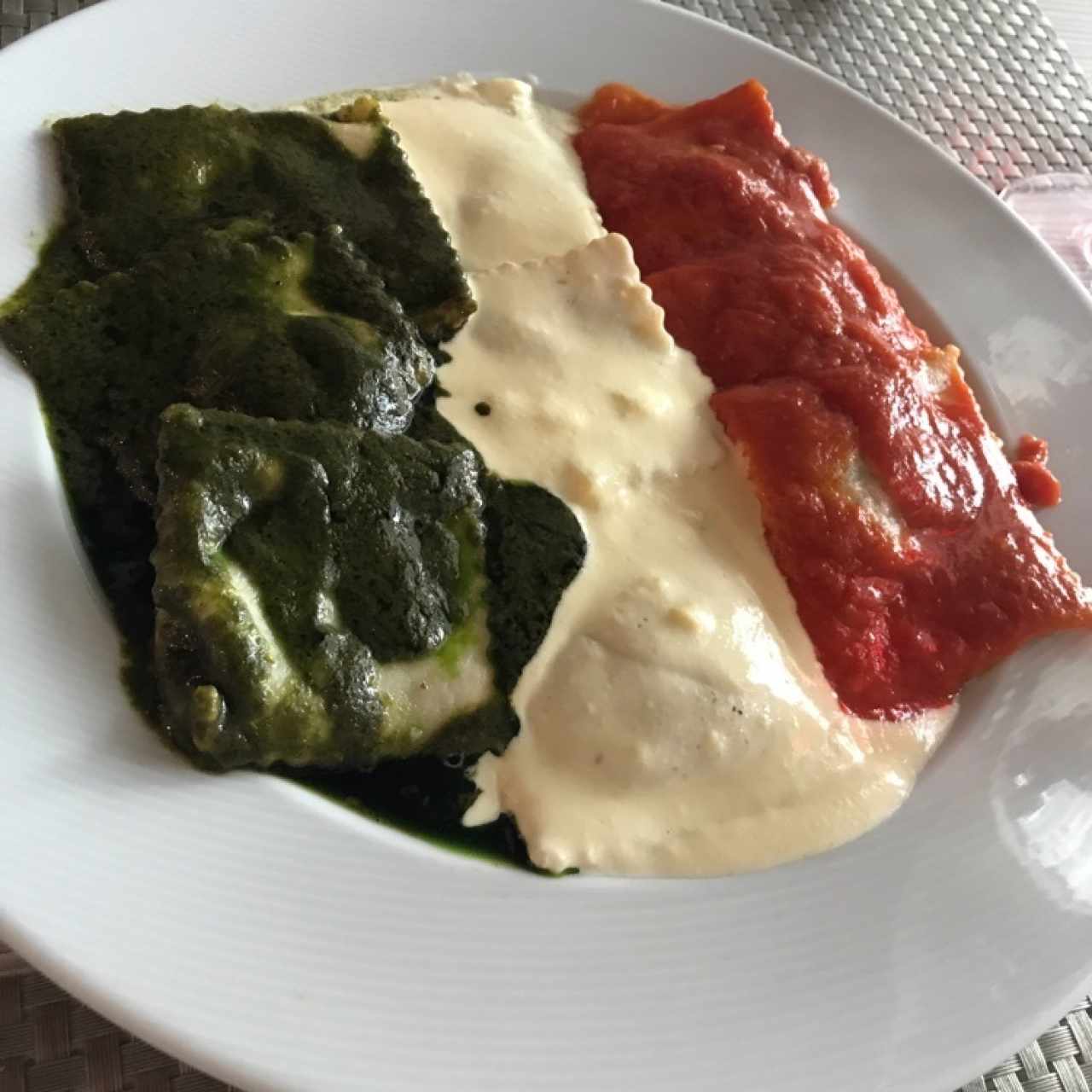 Trío de Raviolis