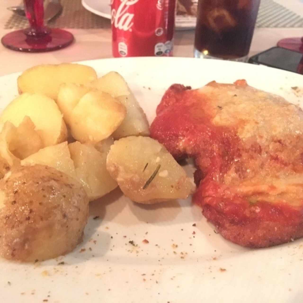 Secondi piatti - Pollo alla parmigiana