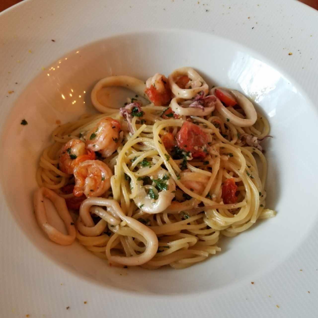 Spaguetti frutti di mare