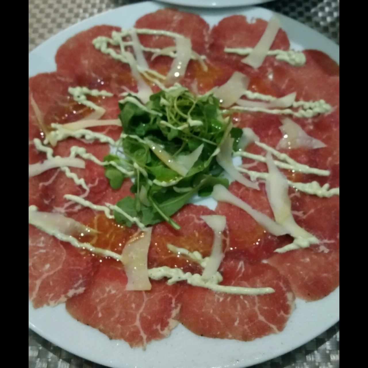 Antipasti - Carpaccio di manzo