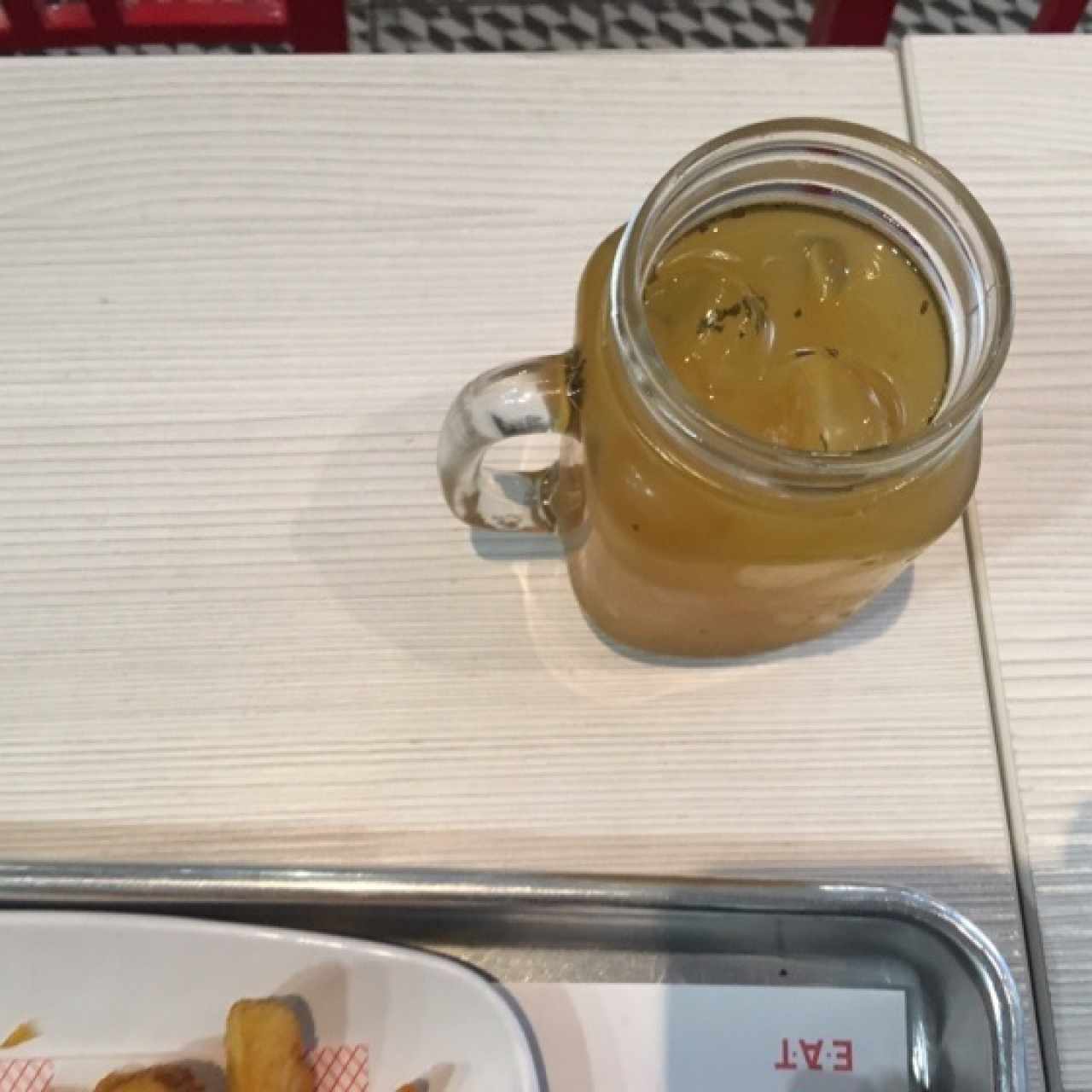té verde con maracuya
