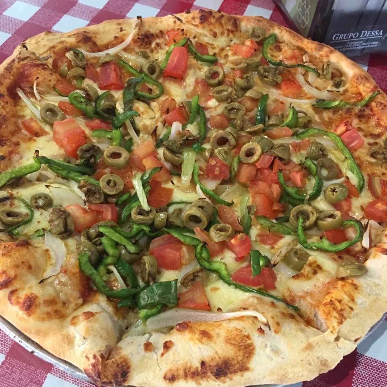 pizza vegetariana 