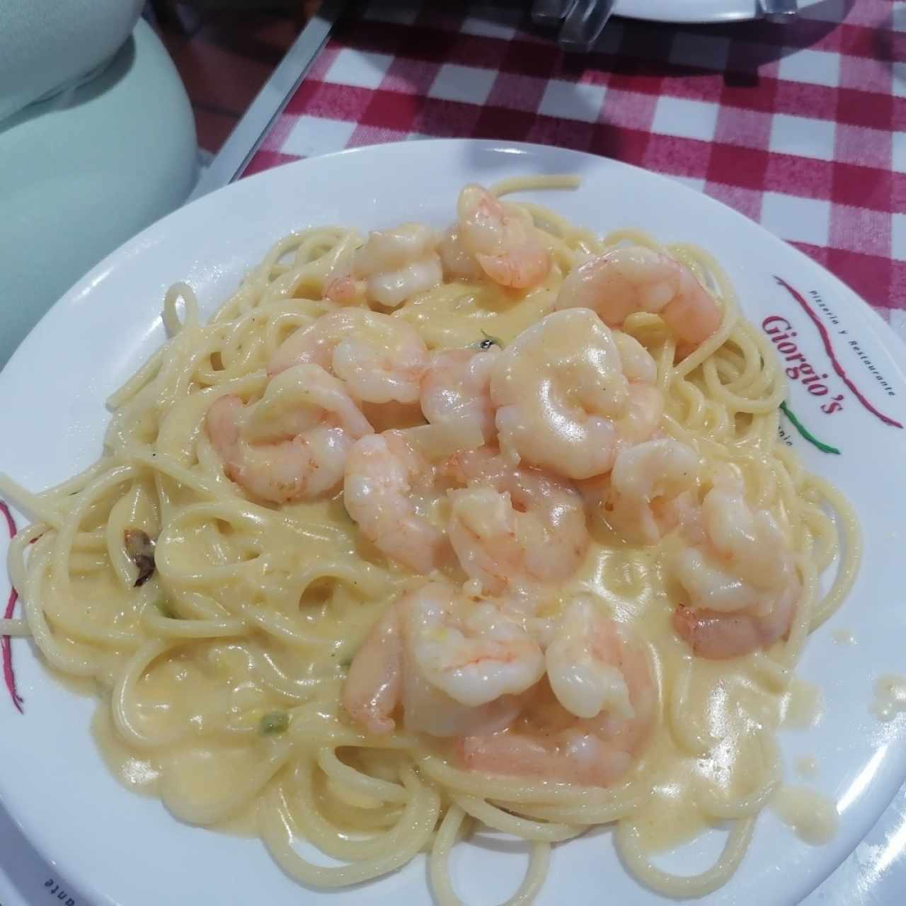 Spaghetti - Spaghetti con camarones