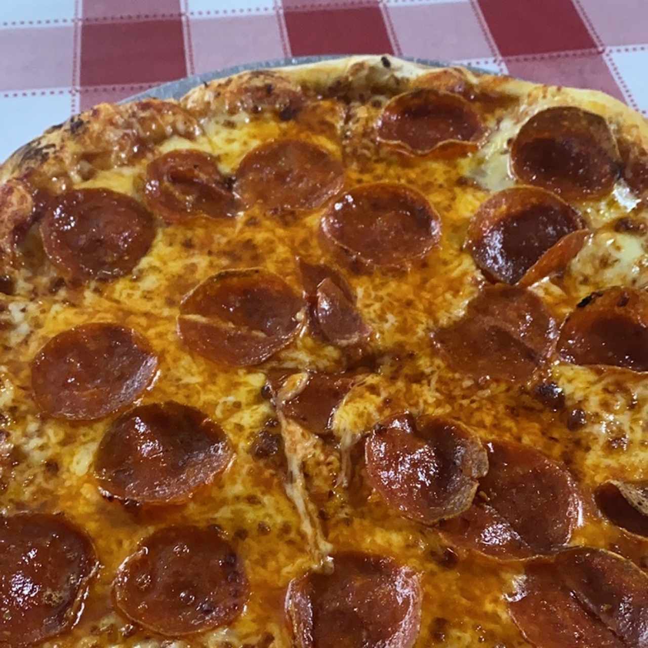 Pizza personal de pepperoni 
