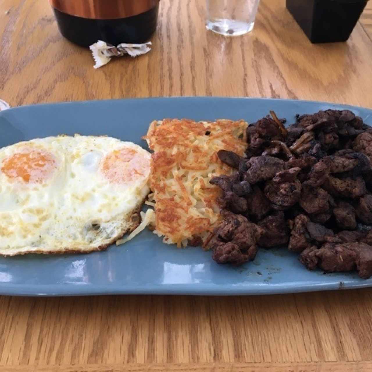 Sirloin Tips &Eggs