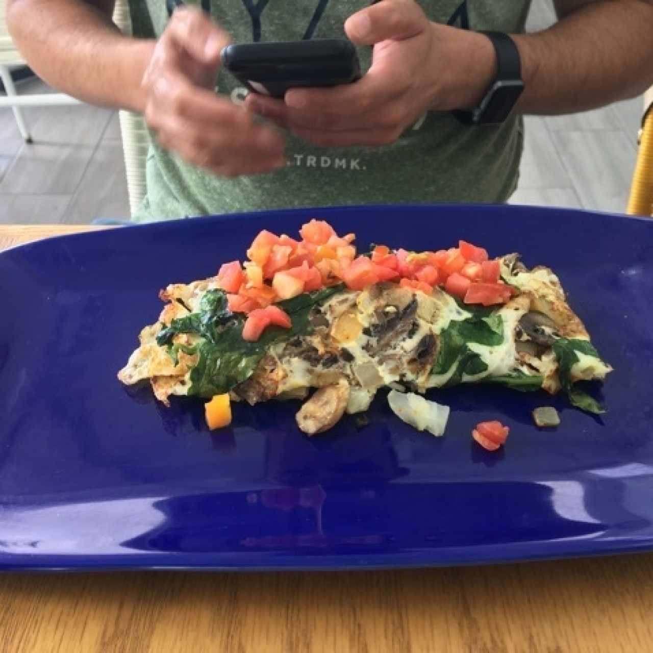 Simple & Fit Vegetable Omelette