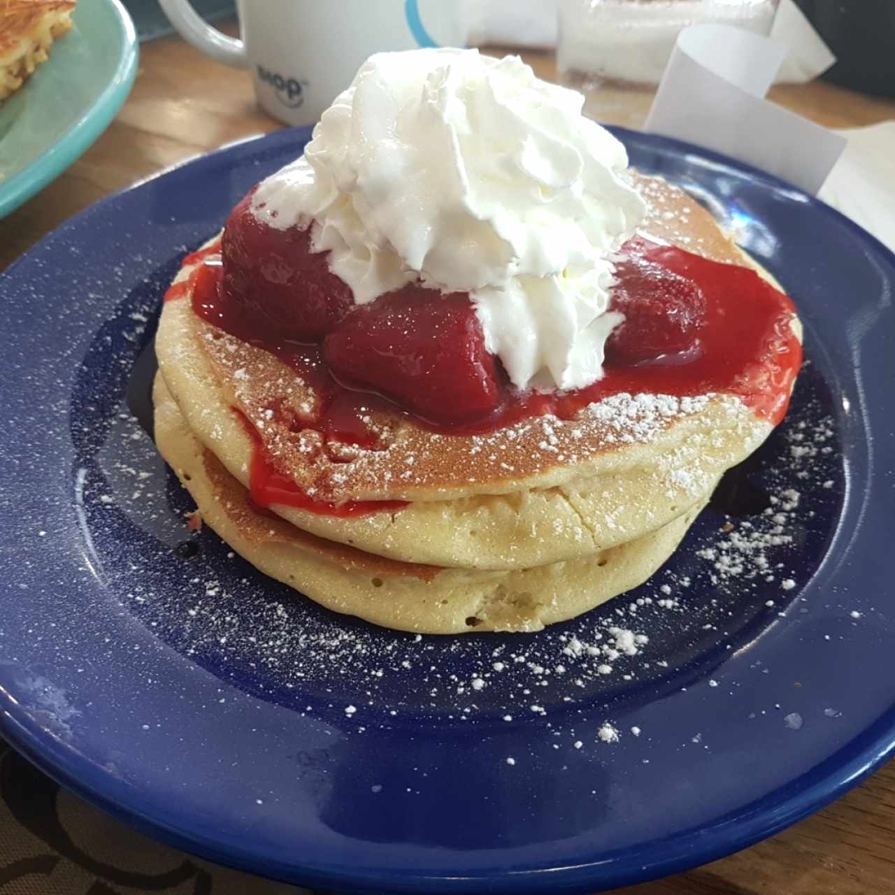 Cheesecake pancakes