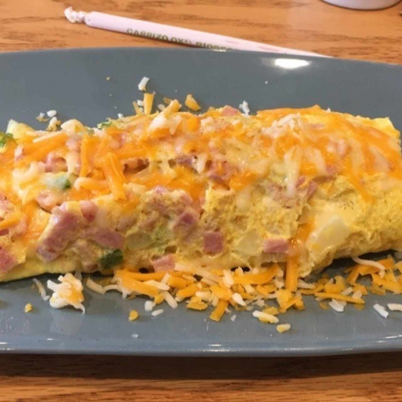 Omelette specialty cheesy wester 