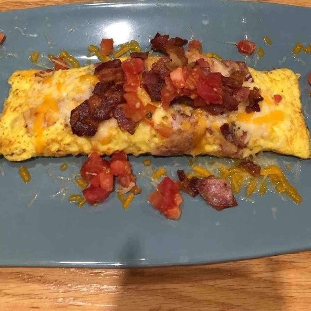 Bacon temptation omelette 
