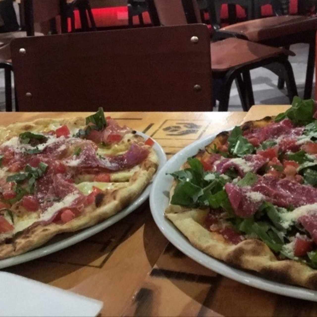 Pizza Lubiana y Pizza Mantova