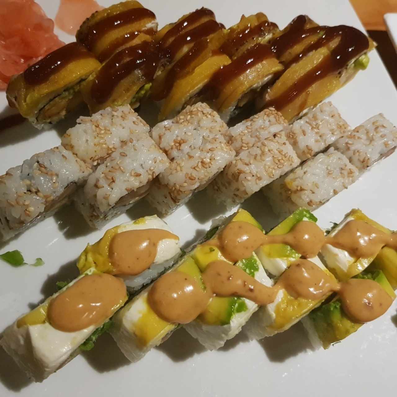 Trío de Sushi