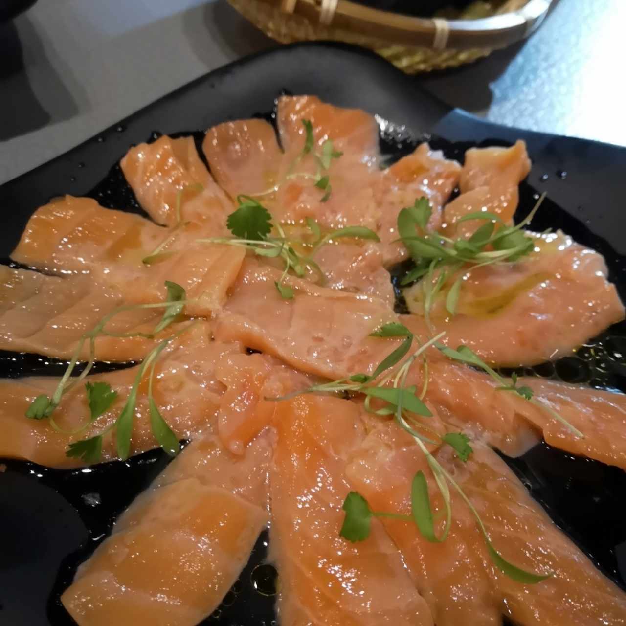 Para compartir - Tiradito de salmón