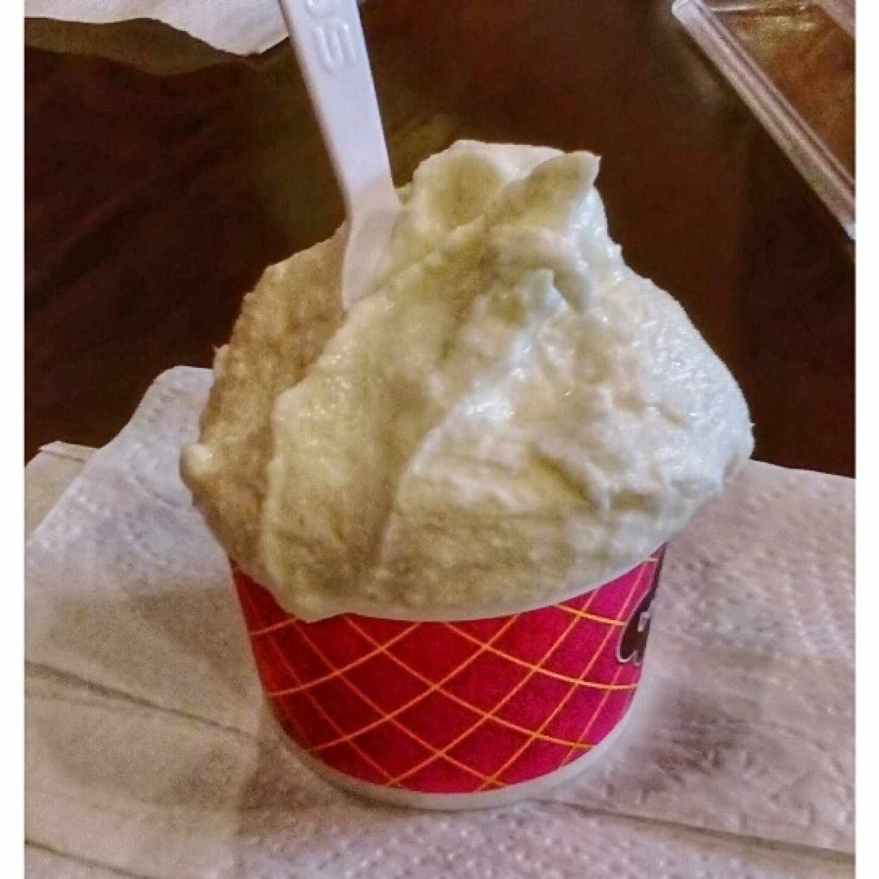helado de coco 