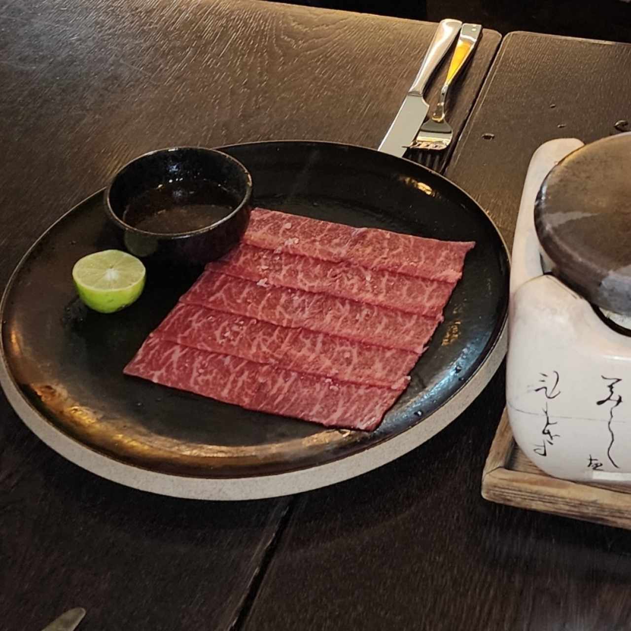 Fish & Meat - Kobe Hot Stone