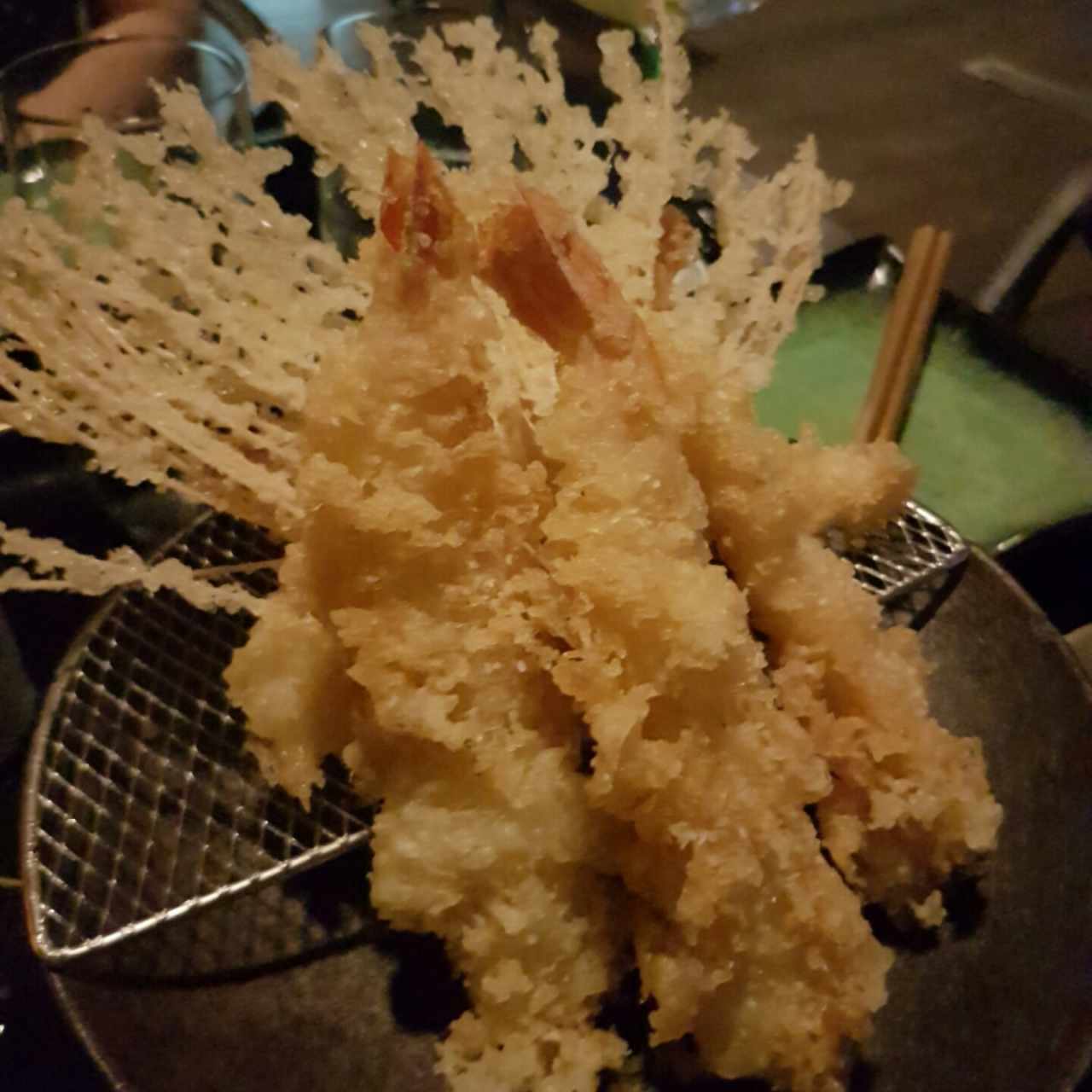 tempura de langostinos 