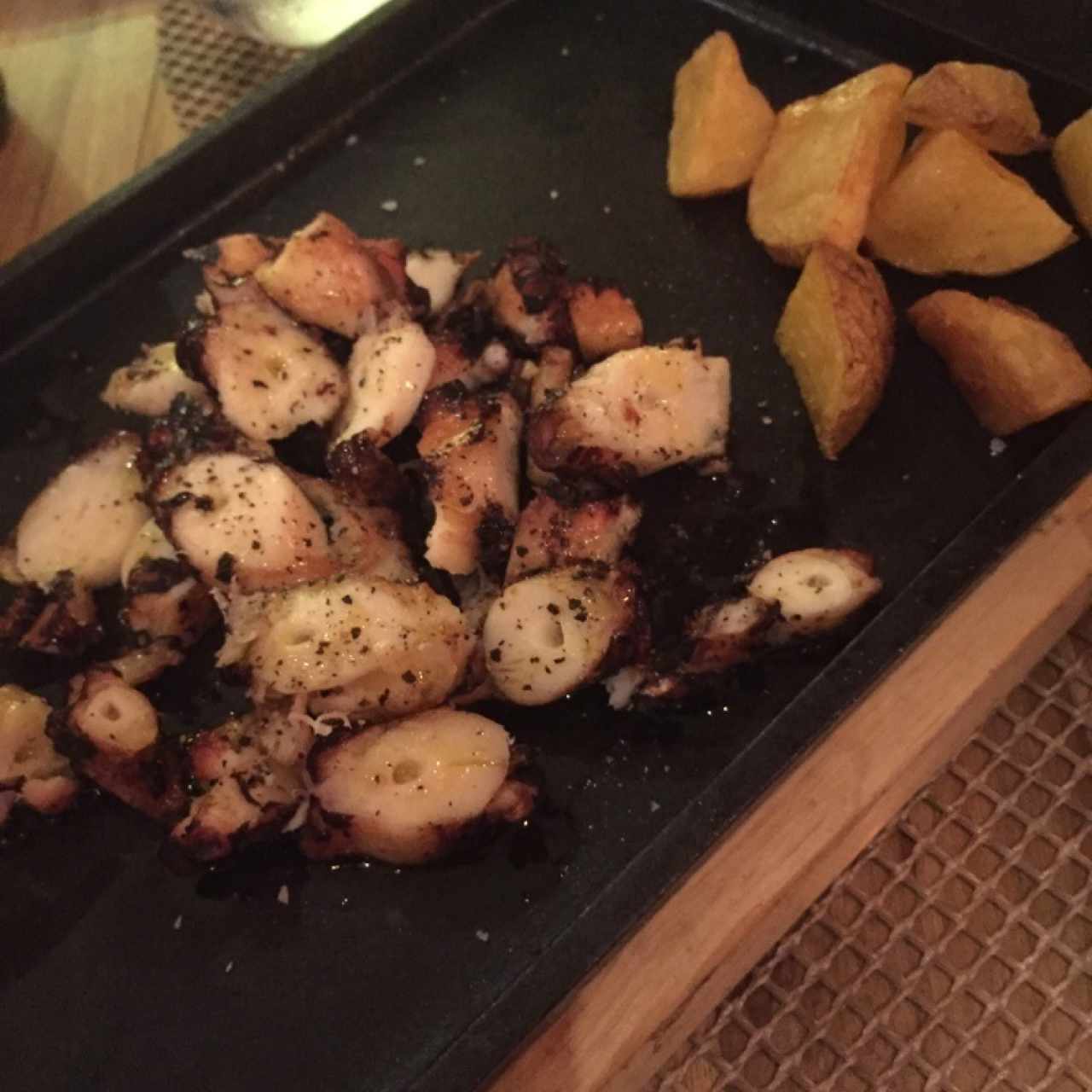 pulpo a la parrilla