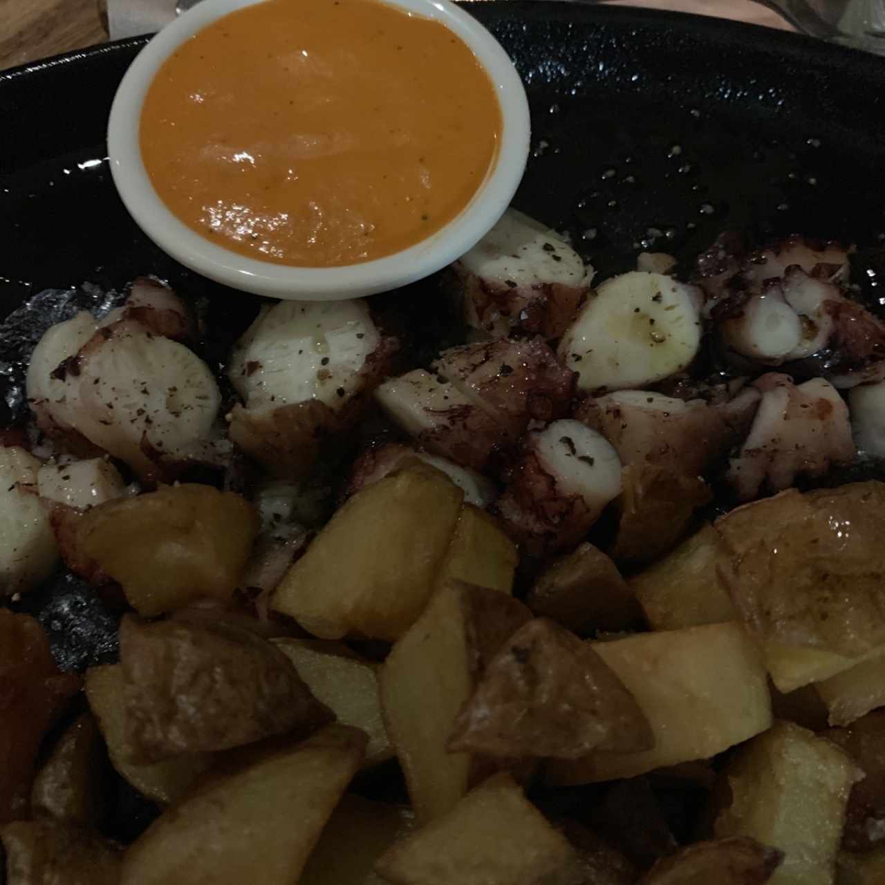 pulpo a la parrilla 