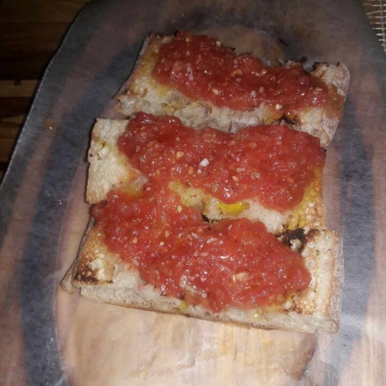 pan con tomate