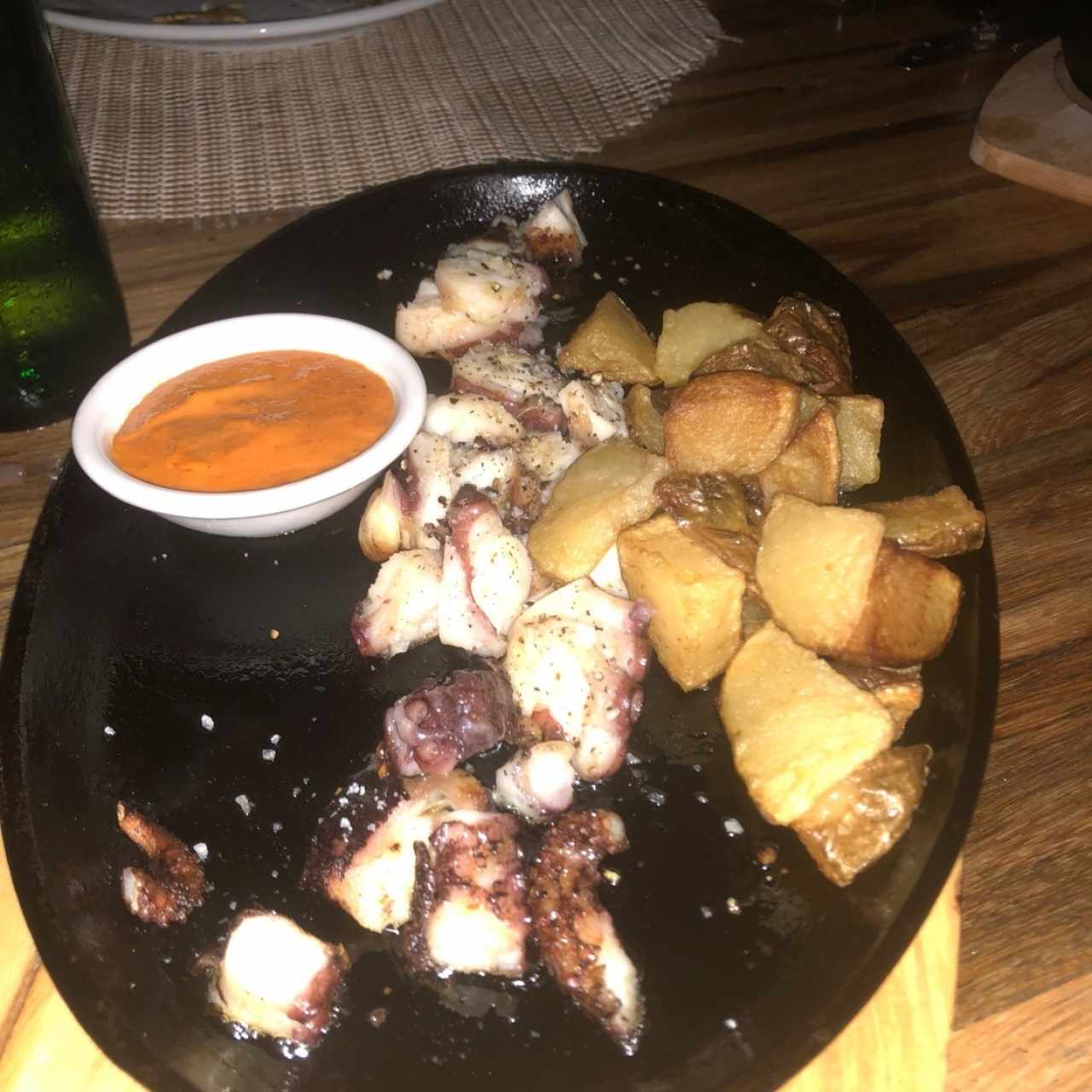 pulpo a la parrilla