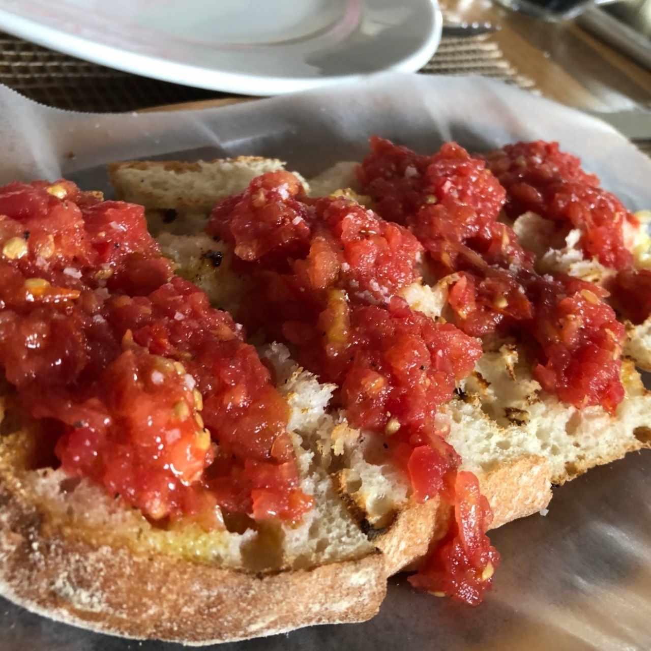 pan con tomate