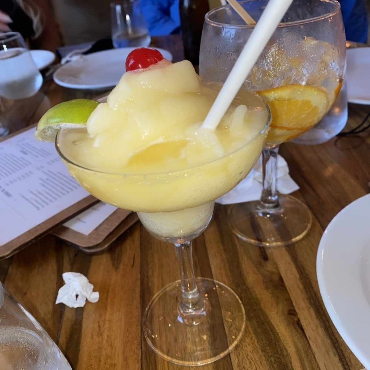 Margarita Frozen de Maracuya