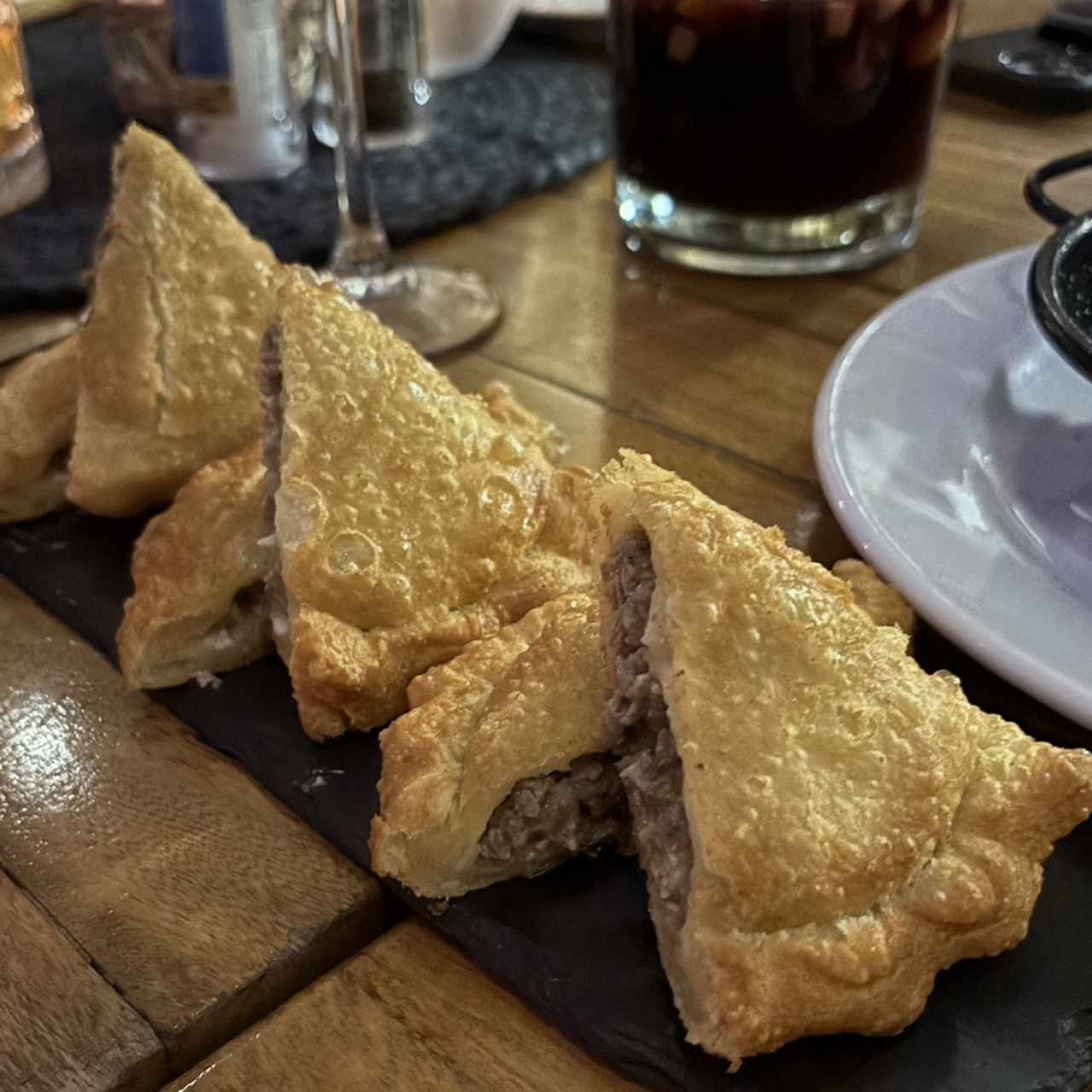 Empanadas argentinas de filete cortado a cuchillo