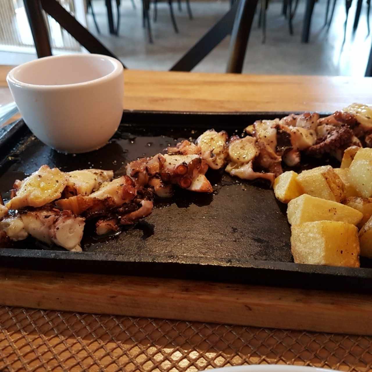 Pulpo a la parrilla