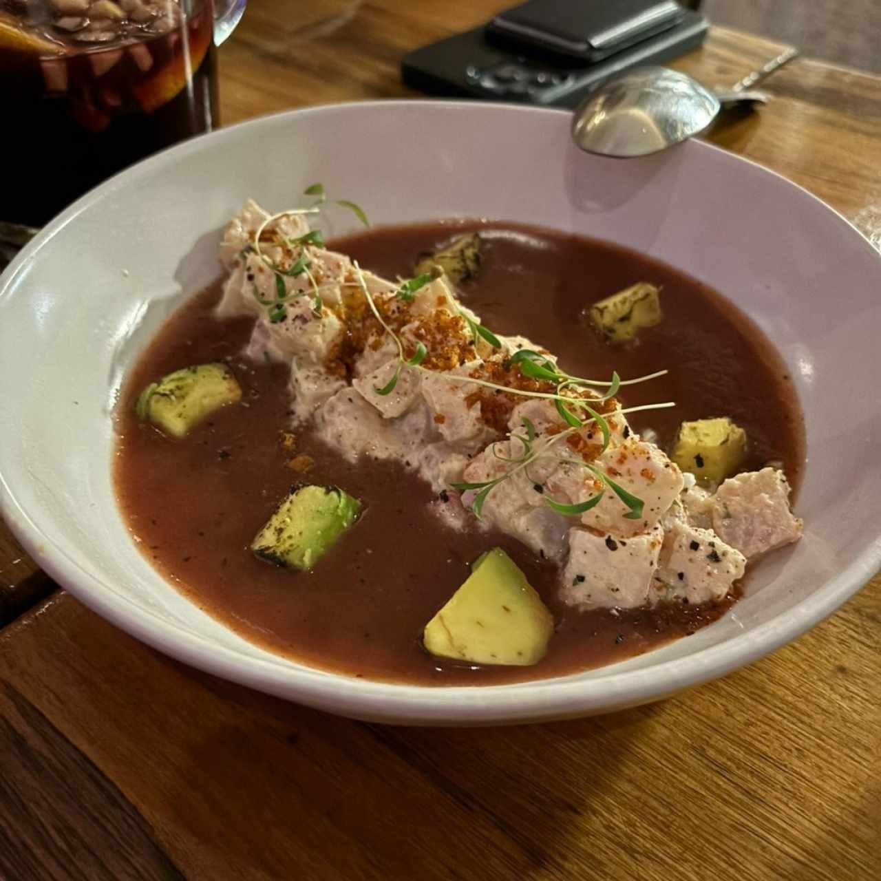 ceviche de cobia