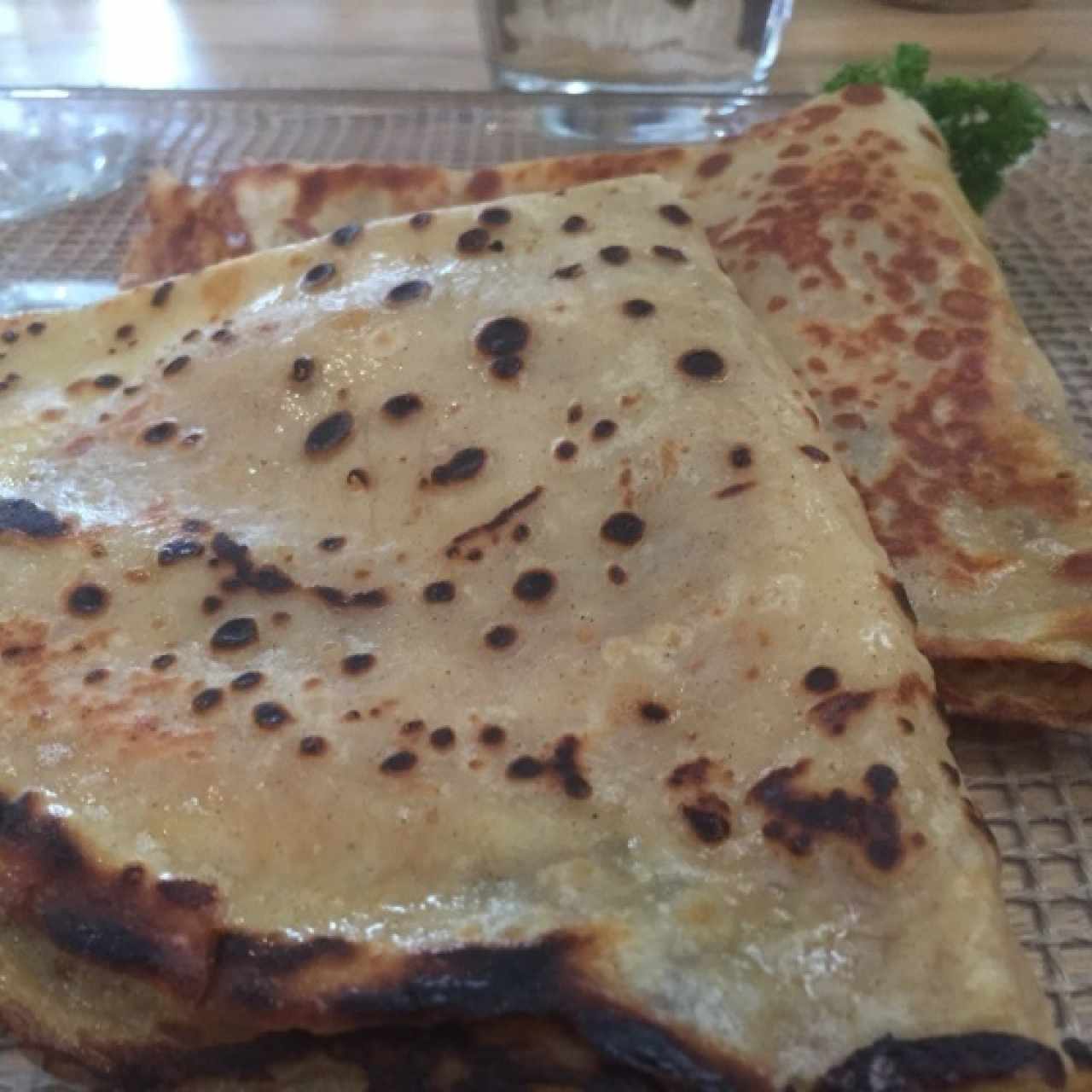 Crêpes de Jamón y Queso