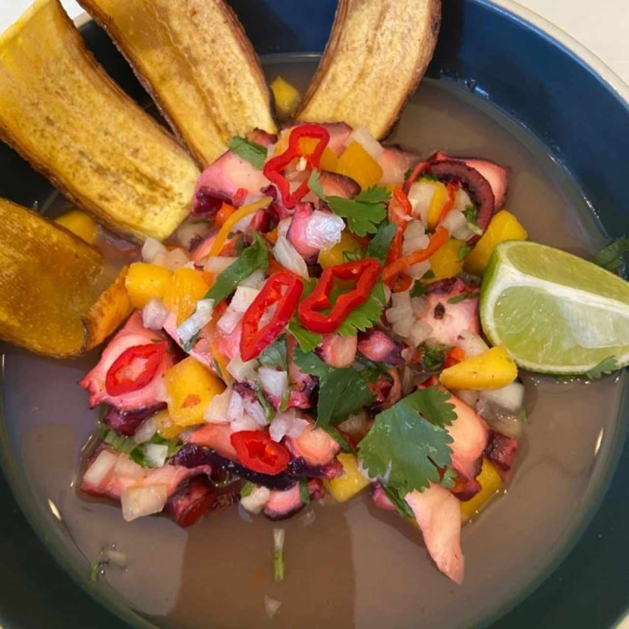 ceviche de pulpo🐙